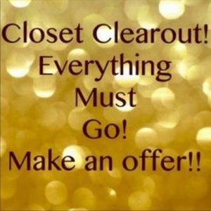 Everything needs to go!